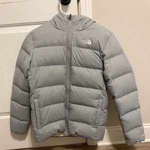 Never Worn North Face Fuzzy Puffer Coat